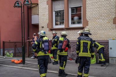 Stuttgart Wangen: Brand in Kellerraum eines Wohnhauses
